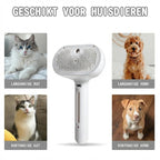 VachtVerzorger 3-in-1 Stoomborstel