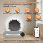 PurrTech Premium Zelfreinigende Kattenbak (65L) - Met App & Geurverwijdering